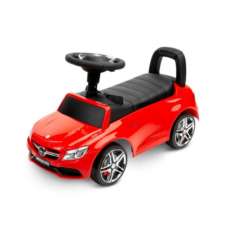 Машинка для катания Caretero Mercedes AMG C63 со звуковыми эффектами Красный (388632)
