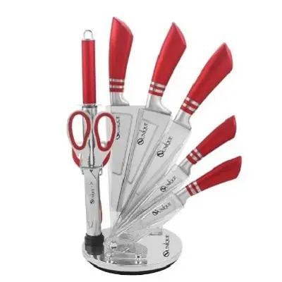 Набор ножей Unique UN-1832 9 предметов (opt-21334)