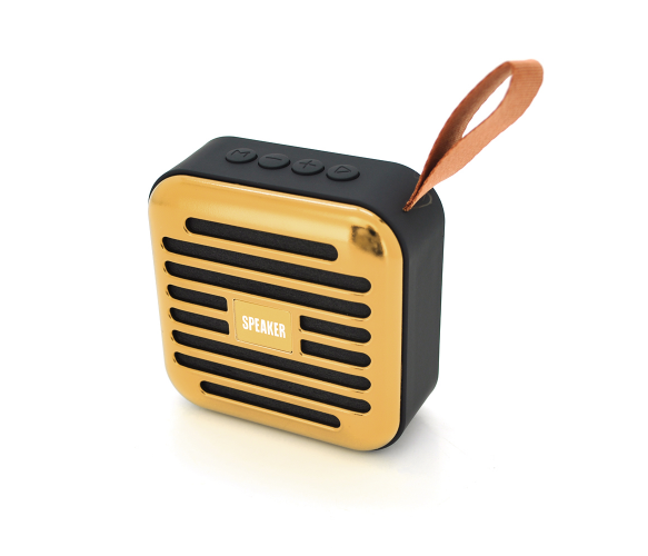 Портативная колонка Voltronic T5-S 3W 90dB 600mAh BL 4.1 Gold (YT-BTS-T5-S-03089)