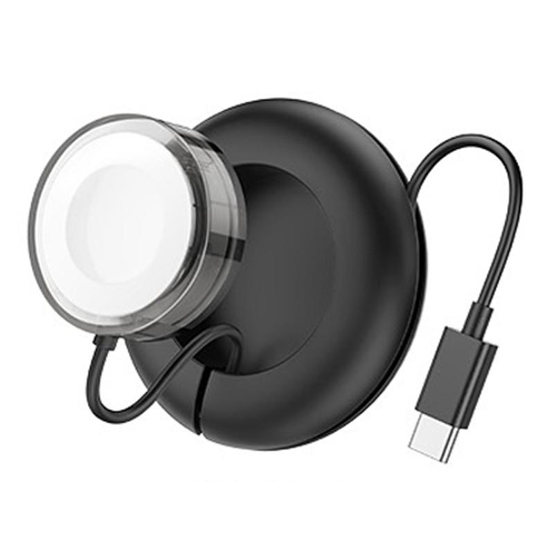 Зарядное устройство беспроводное Hoco CW51 Wireless charger for iWatch Black (00000071067_2)
