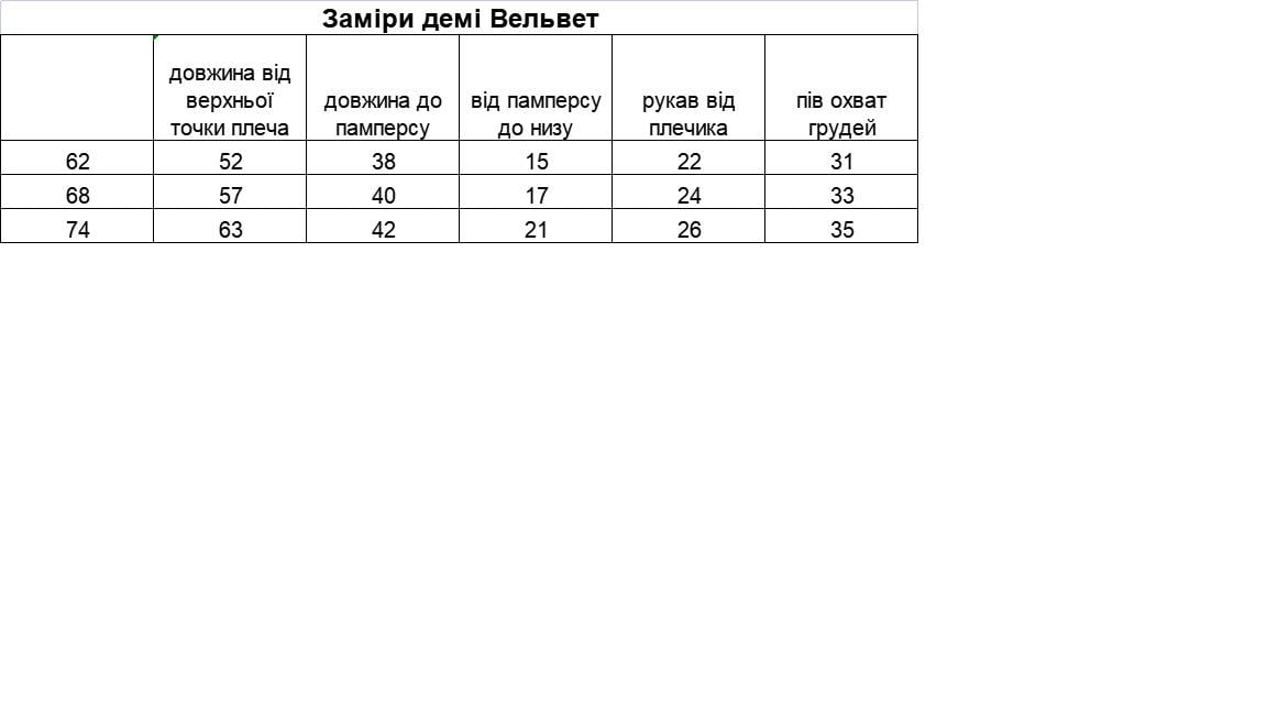 Детский демисезонный комбинезон Вельвет 68 см Серый (13548475) - фото 3