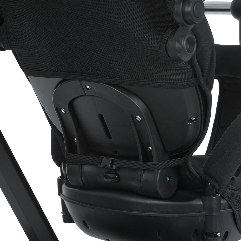 Велосипед триколісний Turbo Trike MT 1001-1 з батьківською ручкою і поворотним сидінням Чорний - фото 11