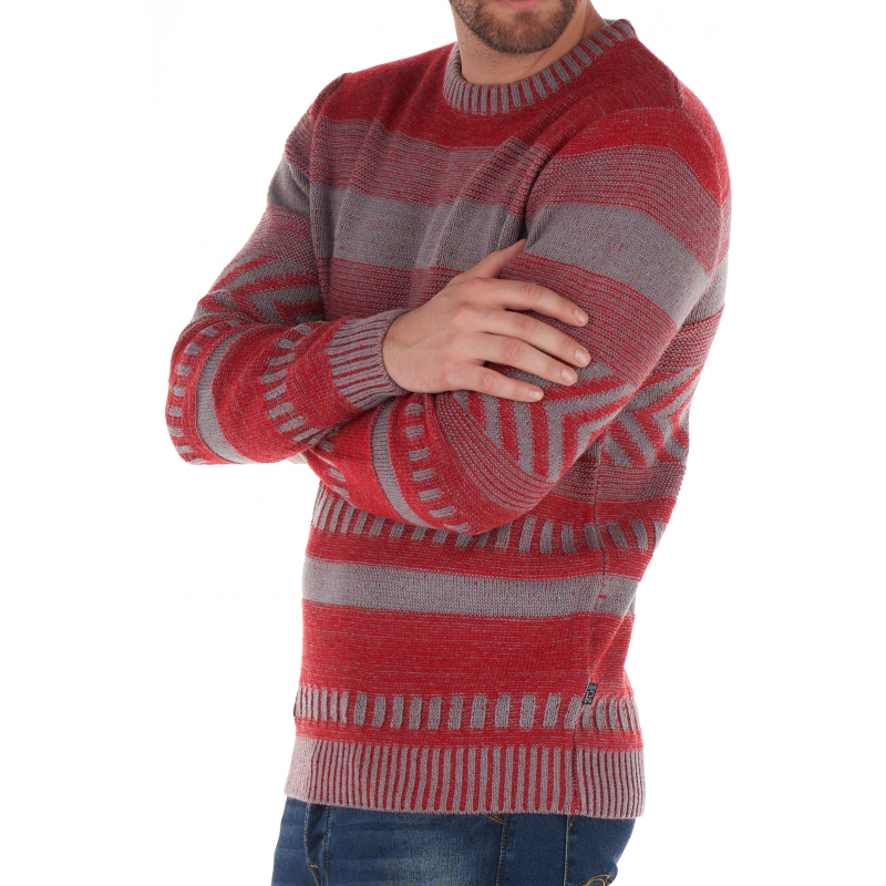 Светр чоловічий Lee cooper 10495527 S Червоний - фото 3 Светр чоловічий Lee cooper 10495527 S Червоний - фото 3