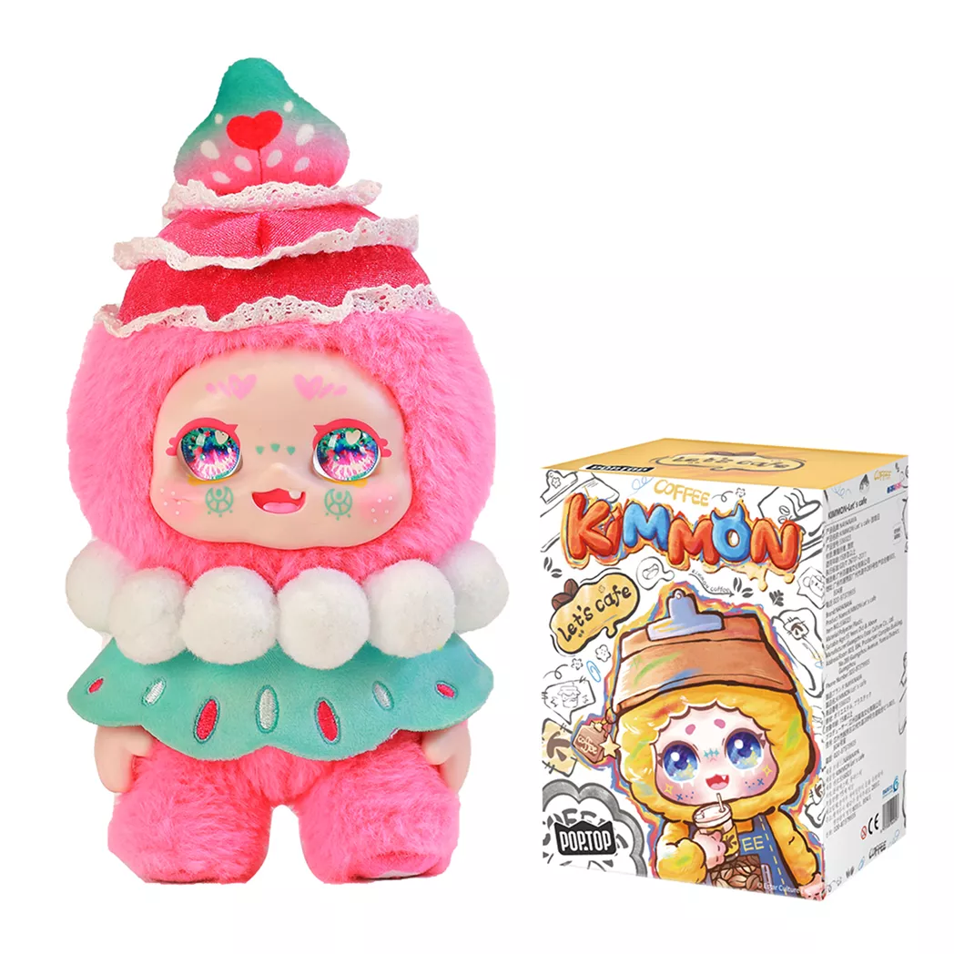 Мягкая игрушка-сюрприз с кольцом Pop Top Kimmon Кавайная кофейня 1 шт. (556023)