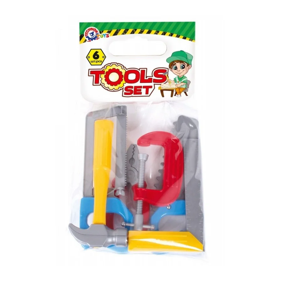 Набор игровых инструментов Bambi компактный 6 предметов Разноцветный (IG-173-N-599)