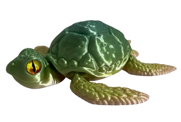 Дитяча ігрова фігурка 3D Черепаха 8 см (1655)