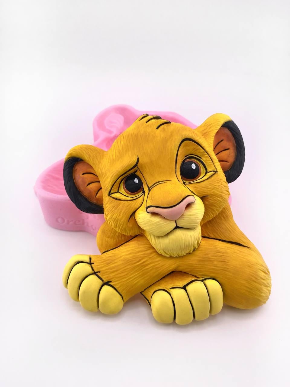 Молд силиконовый Львенок Симба 2д (11458)