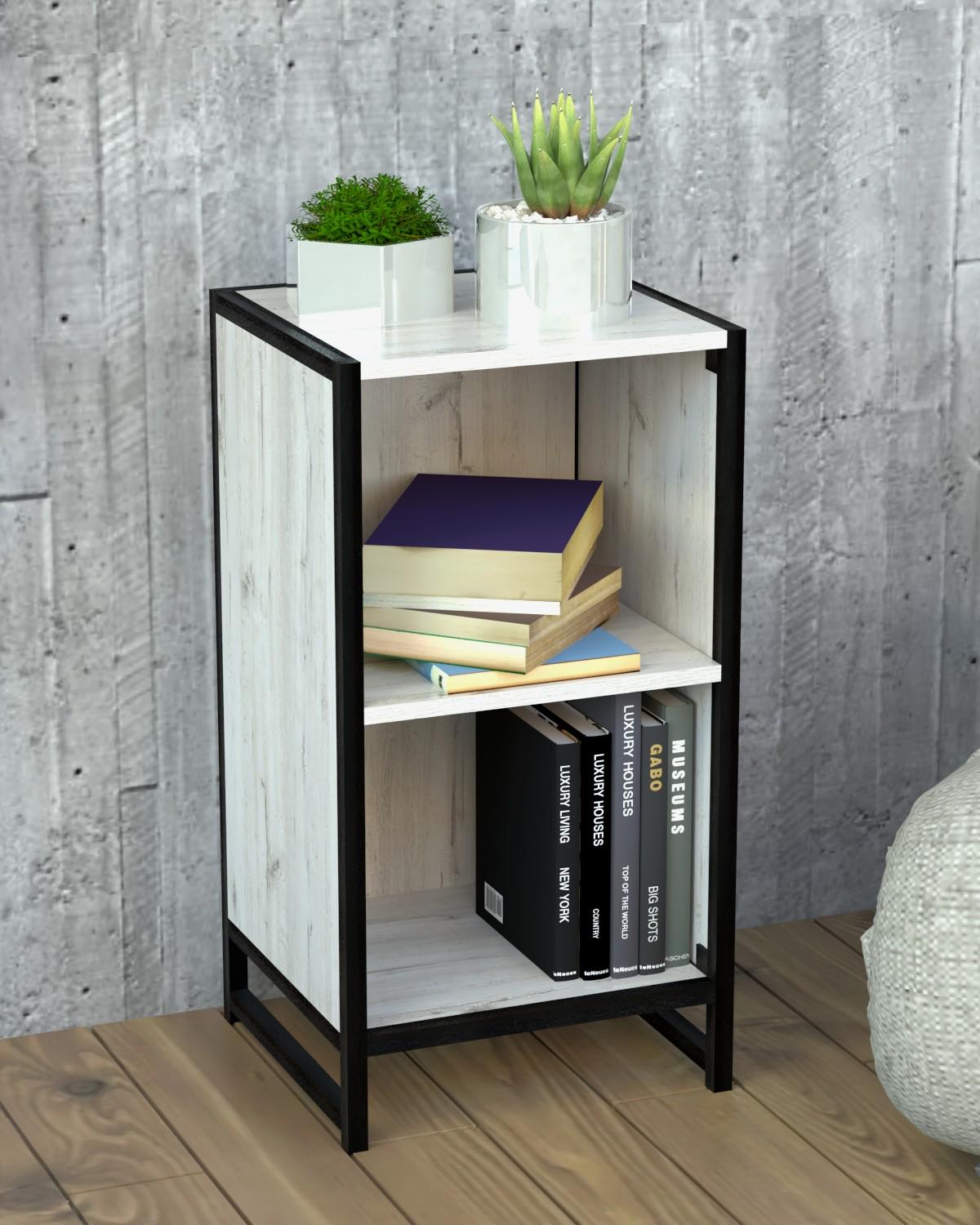 Тумба-стеллаж приставная EcoLoft Норвио DSP-1532-2 лофт (38426004)