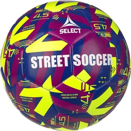 М'яч футбольний Select Street Soccer v23 Violet/Yellow (5703543316106)