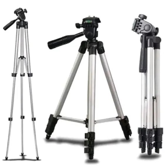 Штатив для телефона и фотоаппарата Tripod 3110 PRO 0,35-1,02 м Silver (tf3633) - фото 12