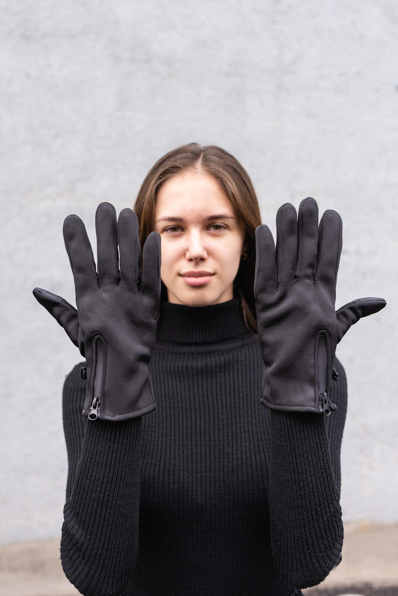 Перчатки сенсорные Without Gloves Softshell 16-12 woman Black (8049141)