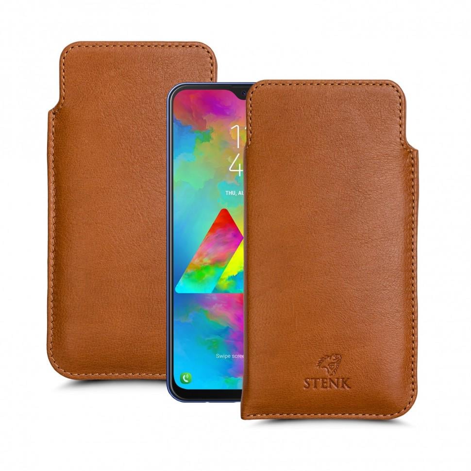Футляр Stenk Elegance для Samsung Galaxy M20 Camel (62512)