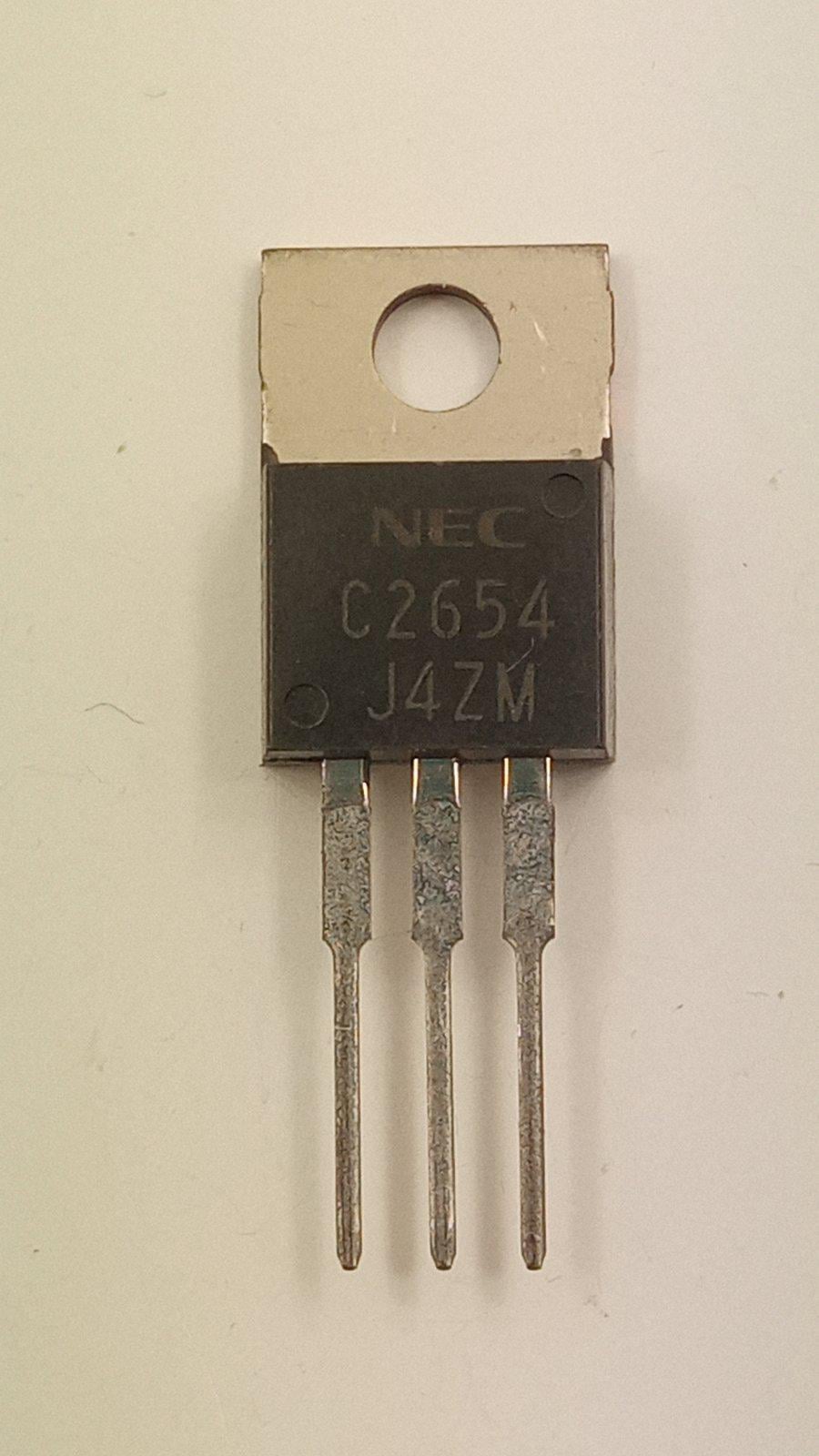 Транзистор 2SC2654-M npn 100V 7A 40W h21 40-80 Usat 0.3V TO-220 (22390)
