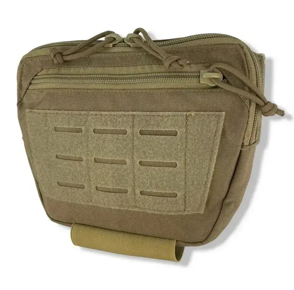 Сумка напашник на системі Molle для балістичного пакету Койот - фото 3 Сумка напашник на системі Molle для балістичного пакету Койот - фото 3