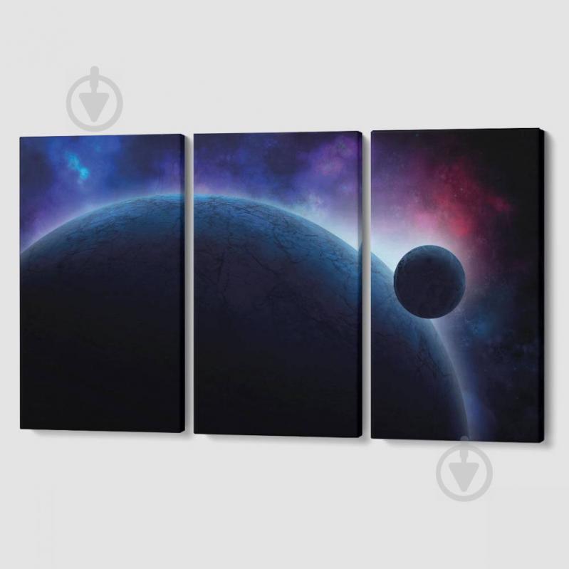 Модульная картина из трех частей Universe Malevich Store 96x60 см (MK311628)