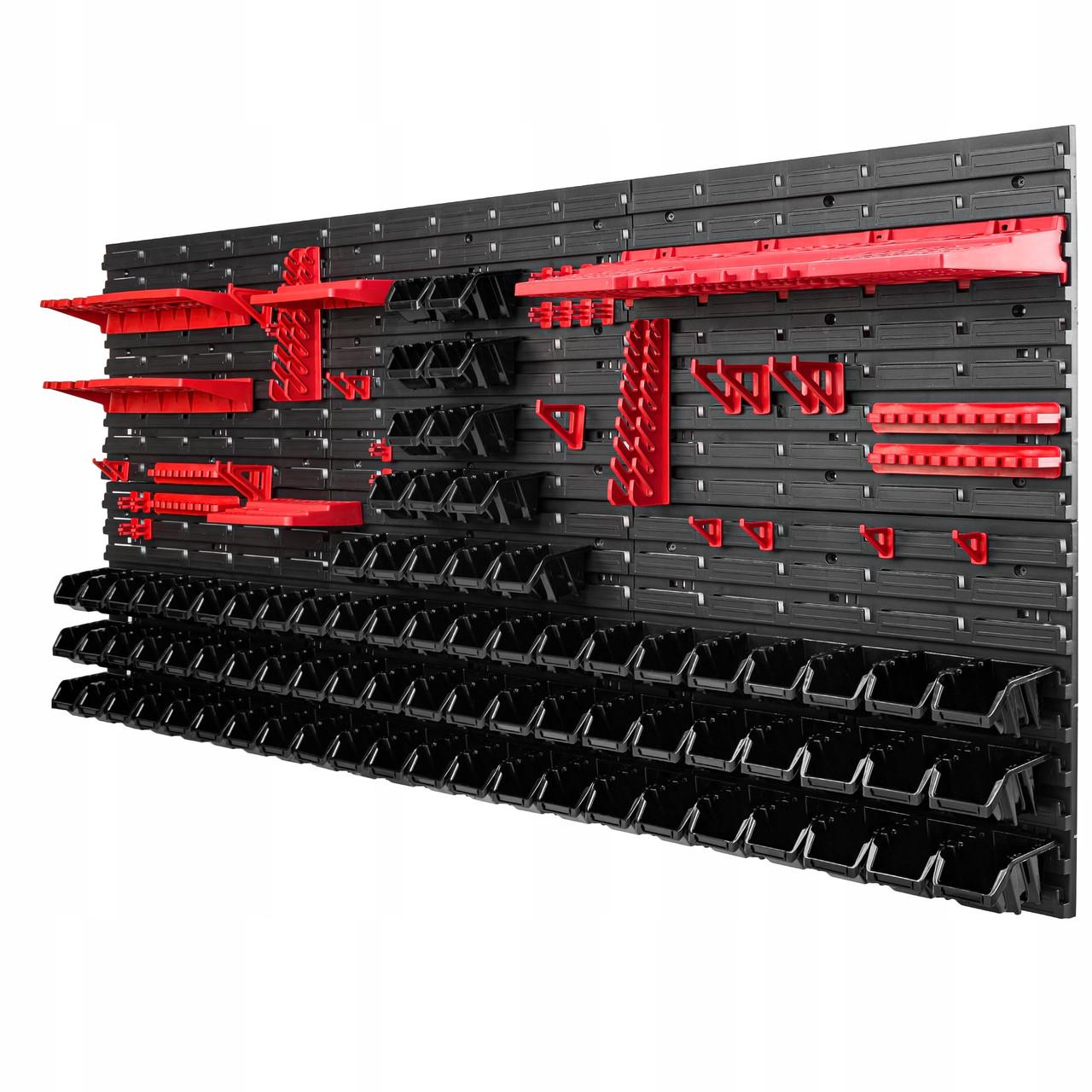 Панель для инструментов и метизов Kistenberg 173х78 см 80 контейнеров (MIX601)