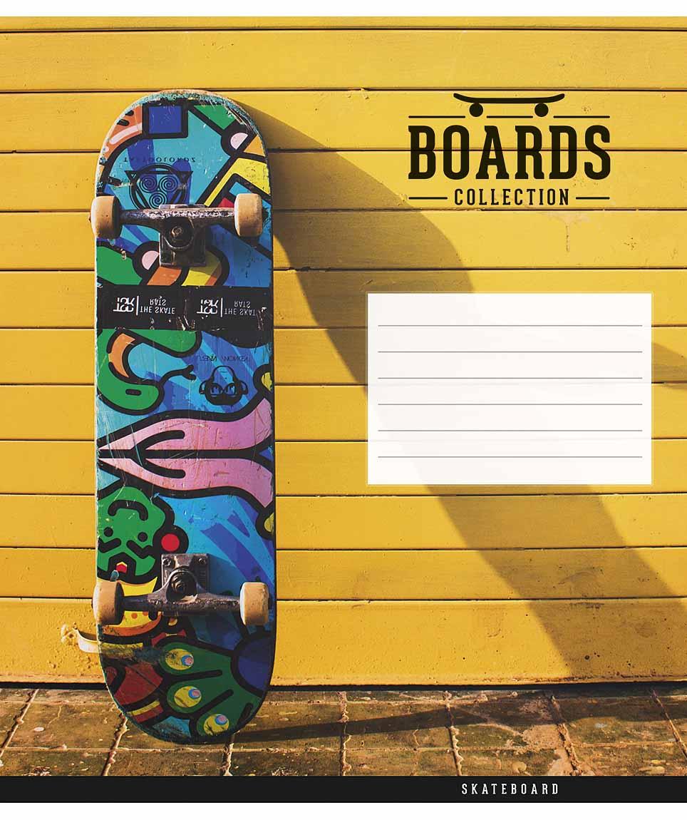 Зошит учнівський STAR Boards collection у лінію 24 л. 5 шт. 3381 (4820006472115) - фото 6