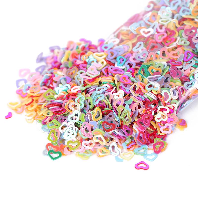 Метафан конфетти Сердечки маленькие 5 г Разноцветный (1200)