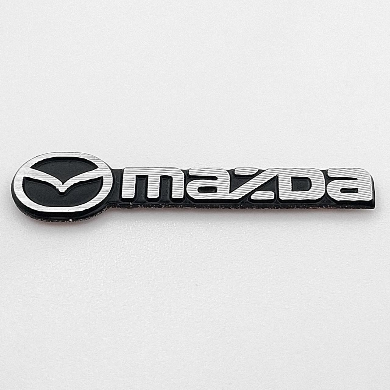Эмблема надпись Mazda 3,4х0,8 см (2894143459)