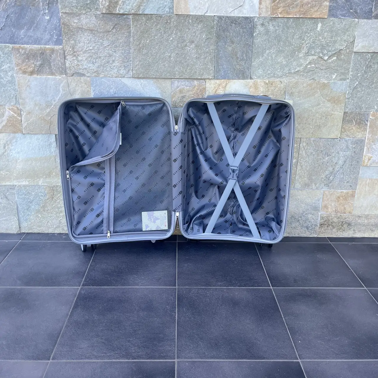 Чемодан дорожный Bloom 1706 39 л S Фиолетовый - фото 4