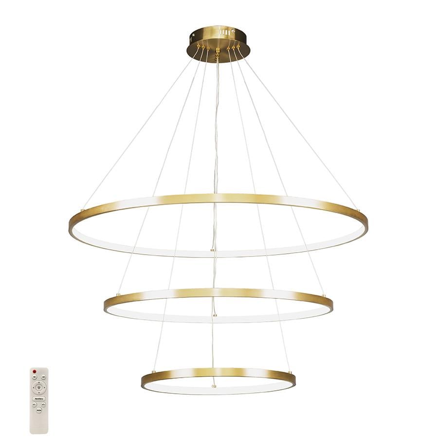 Люстра 7529832-3A BRONZE LED 400/600/800 мм Бронзовый (LVS5151)