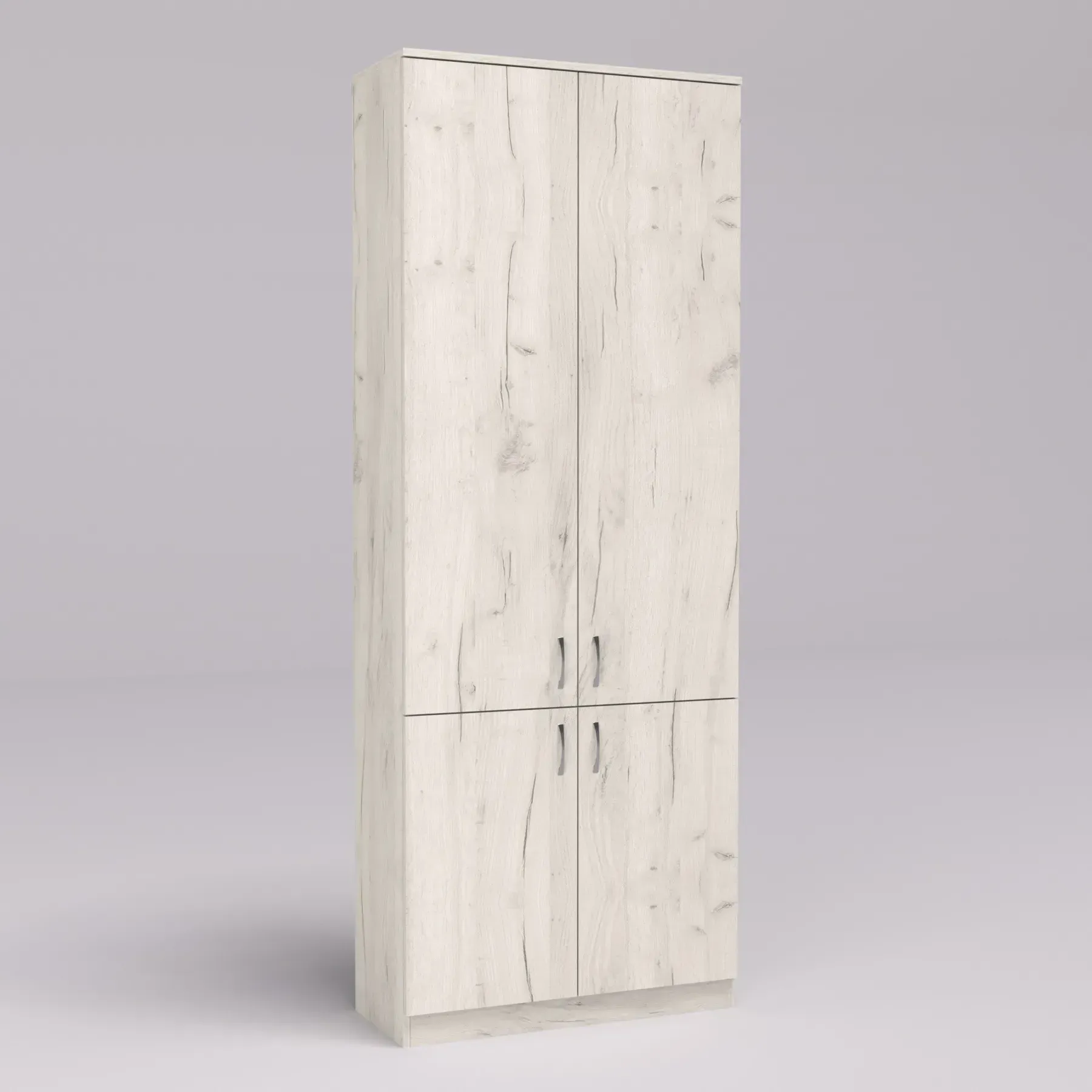 Шкаф Kontinent ОШК-1 80х53х210 см Дуб Крафт Белый (53005864) - фото 2 Шкаф Kontinent ОШК-1 80х53х210 см Дуб Крафт Белый (53005864) - фото 2