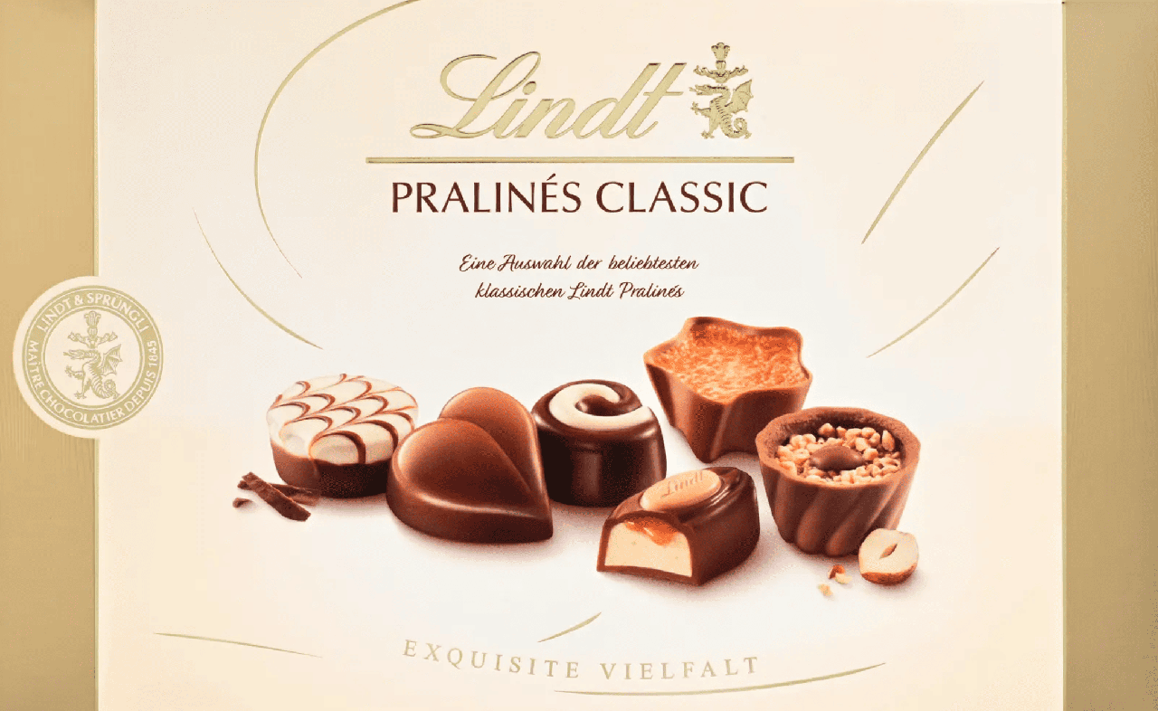Конфеты шоколадные Lindt Pralines Classic Chocolate 125 г (2913287889)