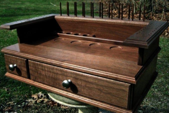 Органайзер для в'язання мушок із дерева Ронехам Капучіно (РМШ-004009)