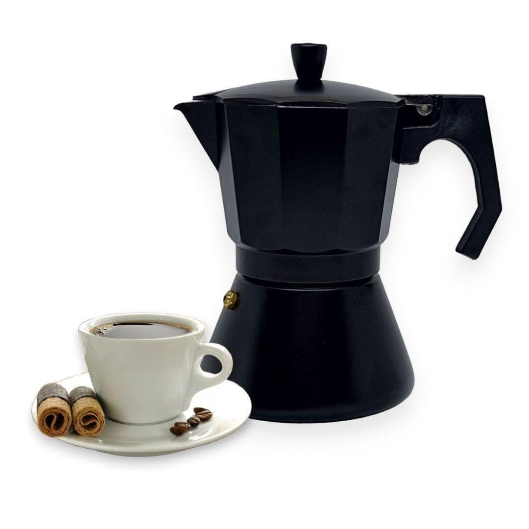 Гейзерная кофеварка A-Plus AP-2091 алюминиевая с покрытием на 6 чашек 300 мл Черный (204285) - фото 2 Гейзерная кофеварка A-Plus AP-2091 алюминиевая с покрытием на 6 чашек 300 мл Черный (204285) - фото 2