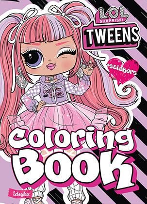 Розмальовка зі стікерами Tweens Ali Dance 21х29 см 16 сторінок (3070842611) Розмальовка зі стікерами Tweens Ali Dance 21х29 см 16 сторінок (3070842611)