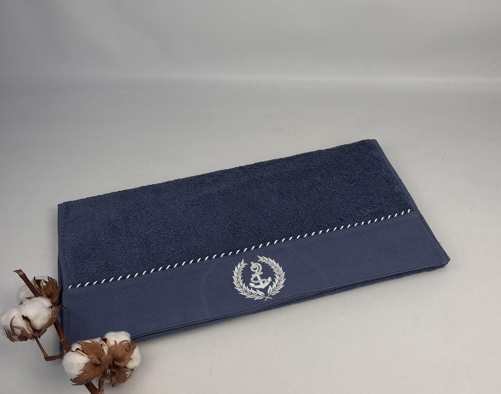 Рушник Maison D'or Michelle Sailing 50x100 см Blue (CN36606)