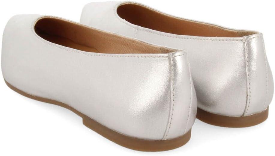 Балетки кожаные Gioseppo р. 39 Metallic Silver (29515933) - фото 4