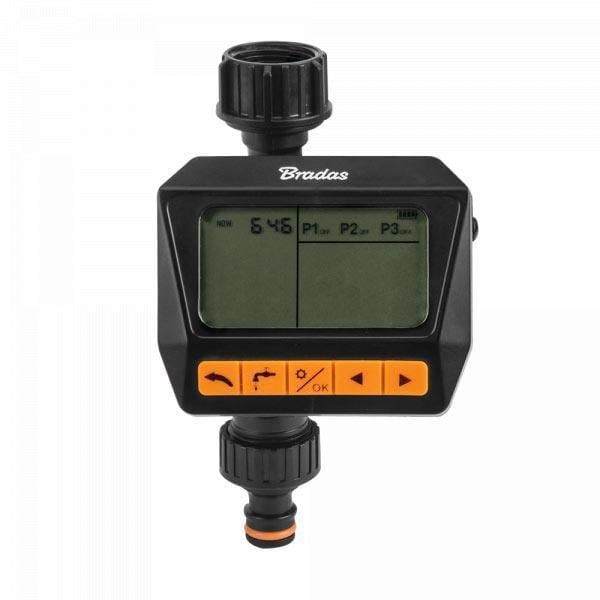 Контроллер полива электронный Bradas ECO-3137 Black Line однозонный (49208)