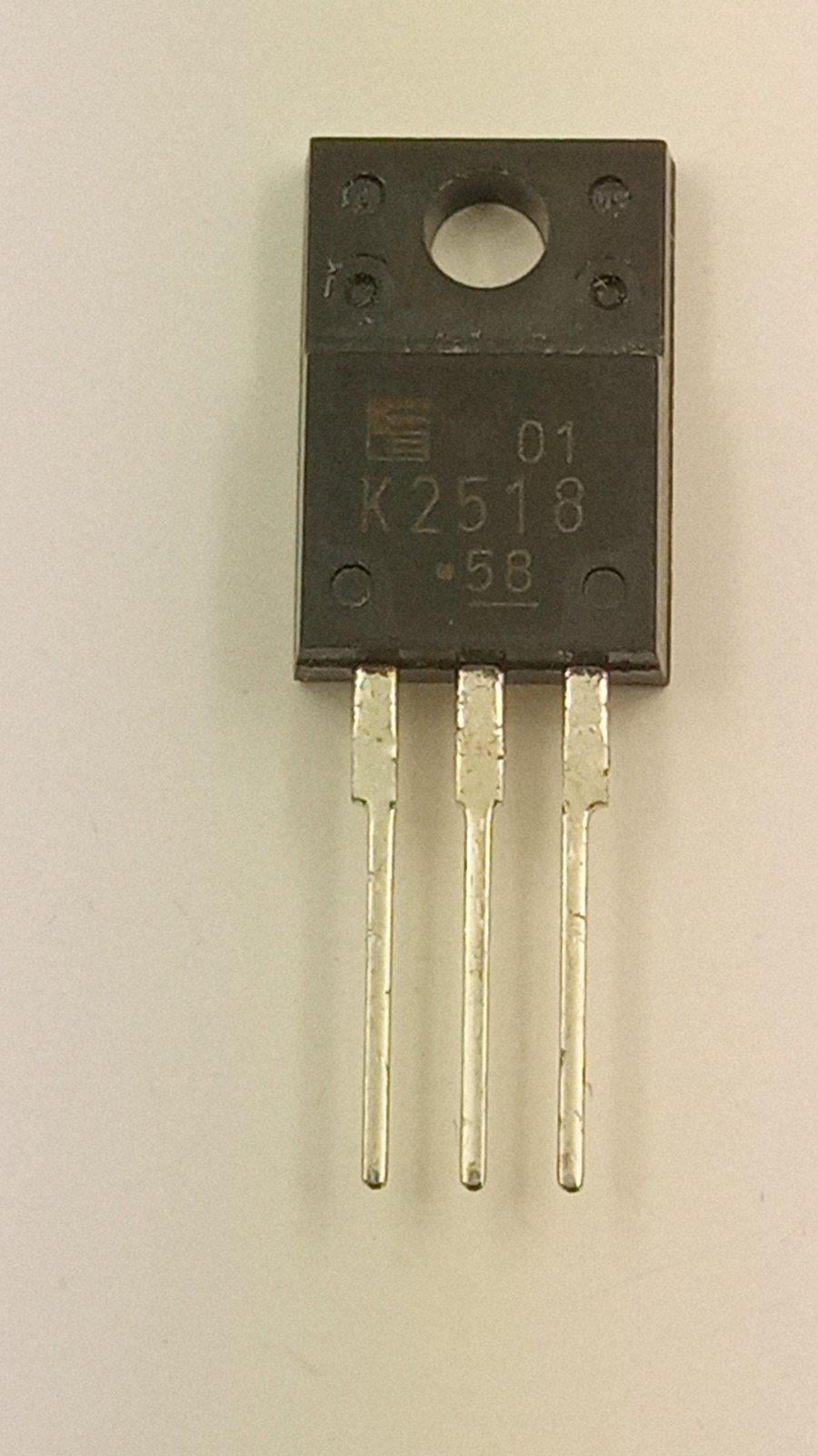 Транзистор 2SK2518 n-channel 200V 20A 50W TO-220FP
