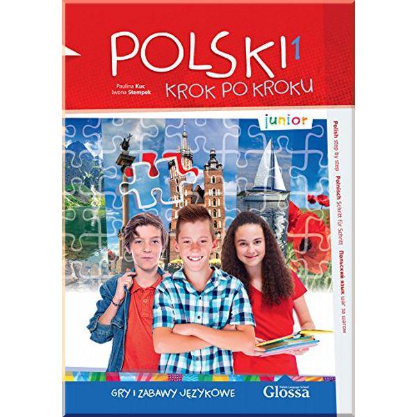 Книга Polski krok po kroku Junior 1 Gry i zabawy językowe