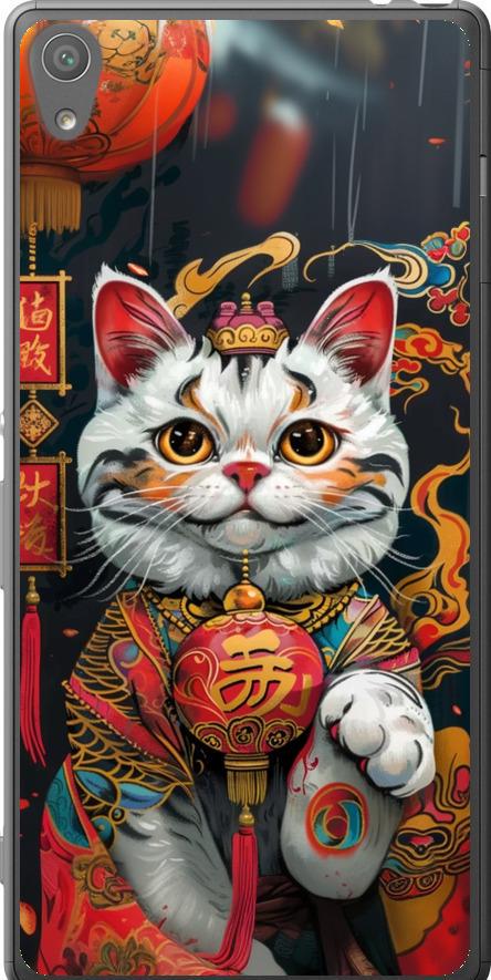 Чехол на Sony Xperia XA F3112 China Cat v2 (6135u-399-42517)
