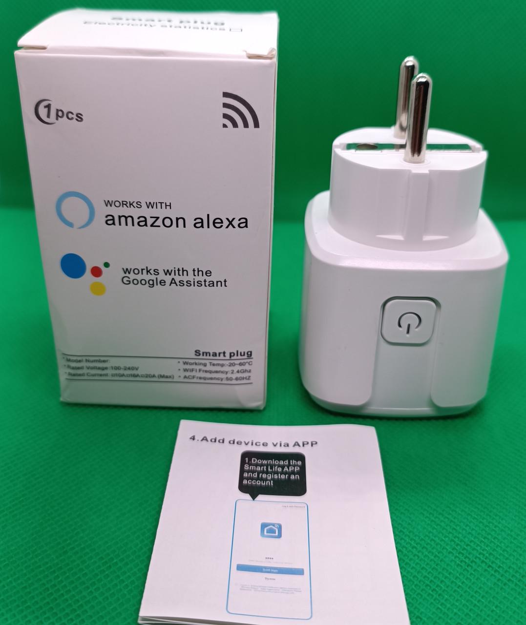 Розумна розетка Smart Line Wi-Fi 20A - фото 5 Розумна розетка Smart Line Wi-Fi 20A - фото 5