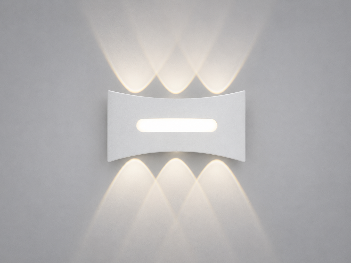 Світильник LED фасадний Diasha 6 променів 6W Білий (DFB-2325-6B WH) Світильник LED фасадний Diasha 6 променів 6W Білий (DFB-2325-6B WH)
