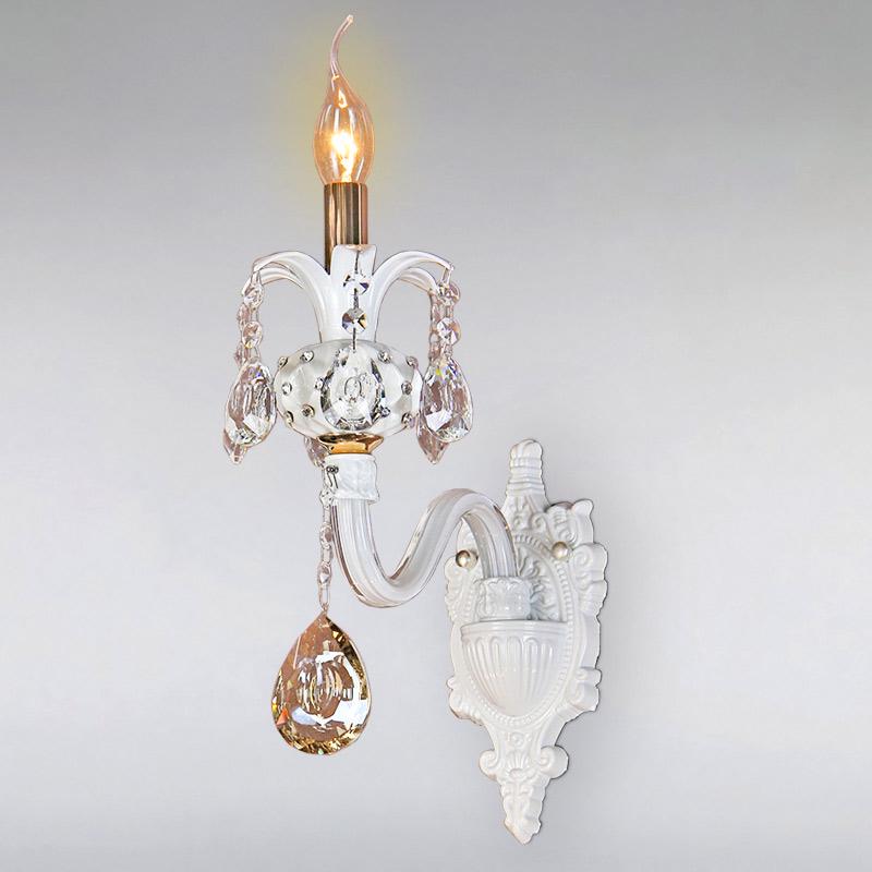 Бра настенное Light House ES-15537/1W Свеча Белый