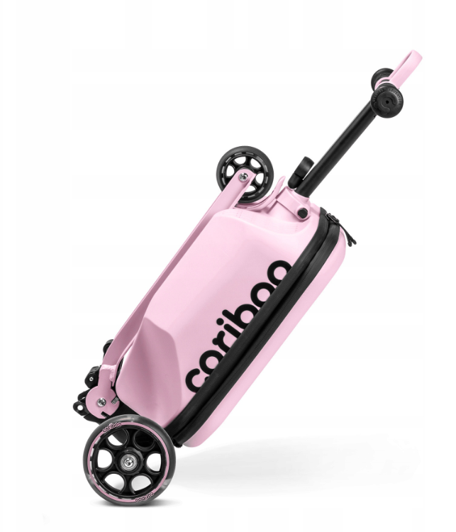 Трехколесный самокат CARIBOO iTRAVEL с детским чемоданом 2в1 (100850) - фото 3 Трехколесный самокат CARIBOO iTRAVEL с детским чемоданом 2в1 (100850) - фото 3
