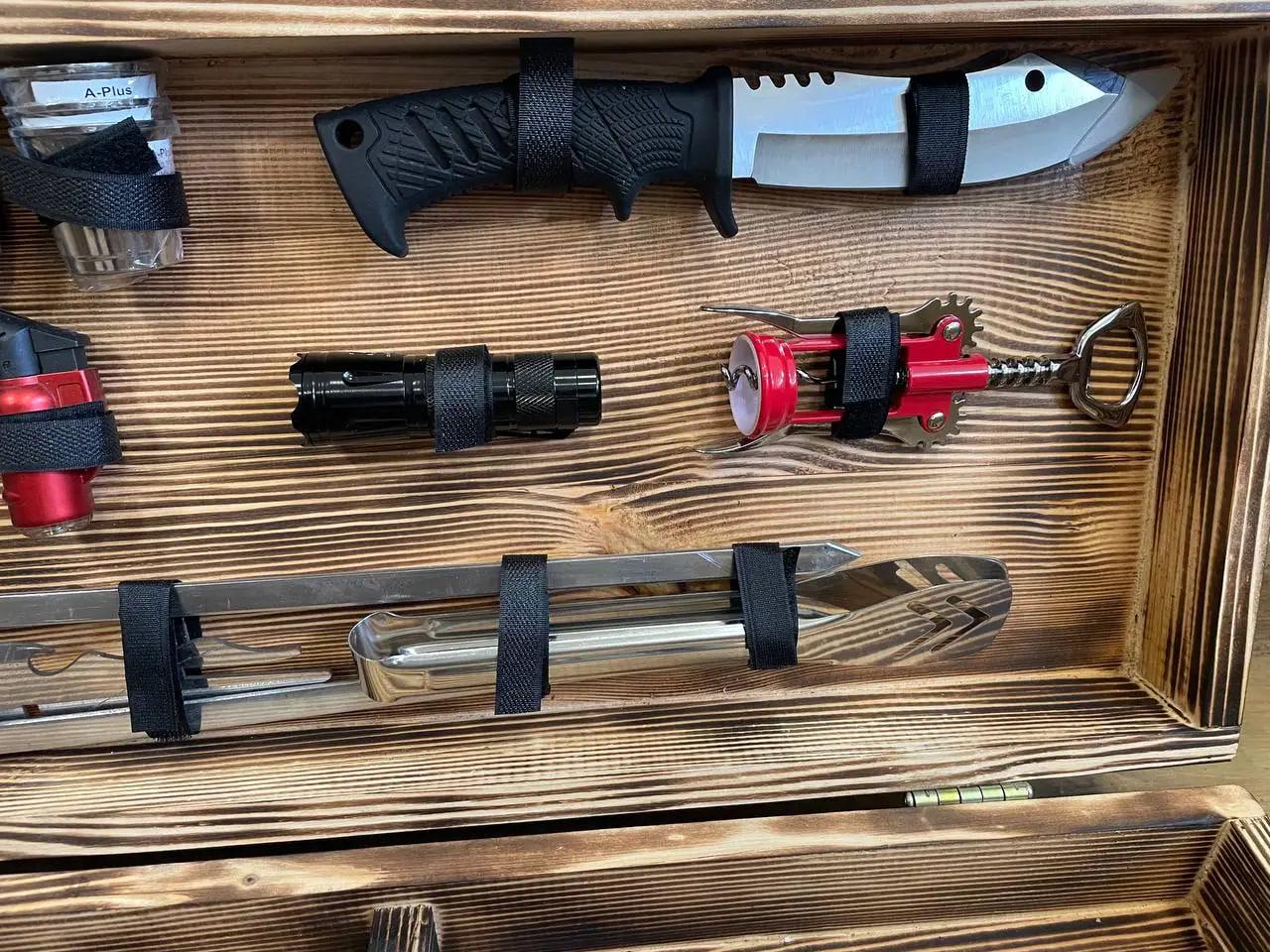 Набір шампурів Профі №10 у кейсі (10644720) - фото 6 Набір шампурів Профі №10 у кейсі (10644720) - фото 6