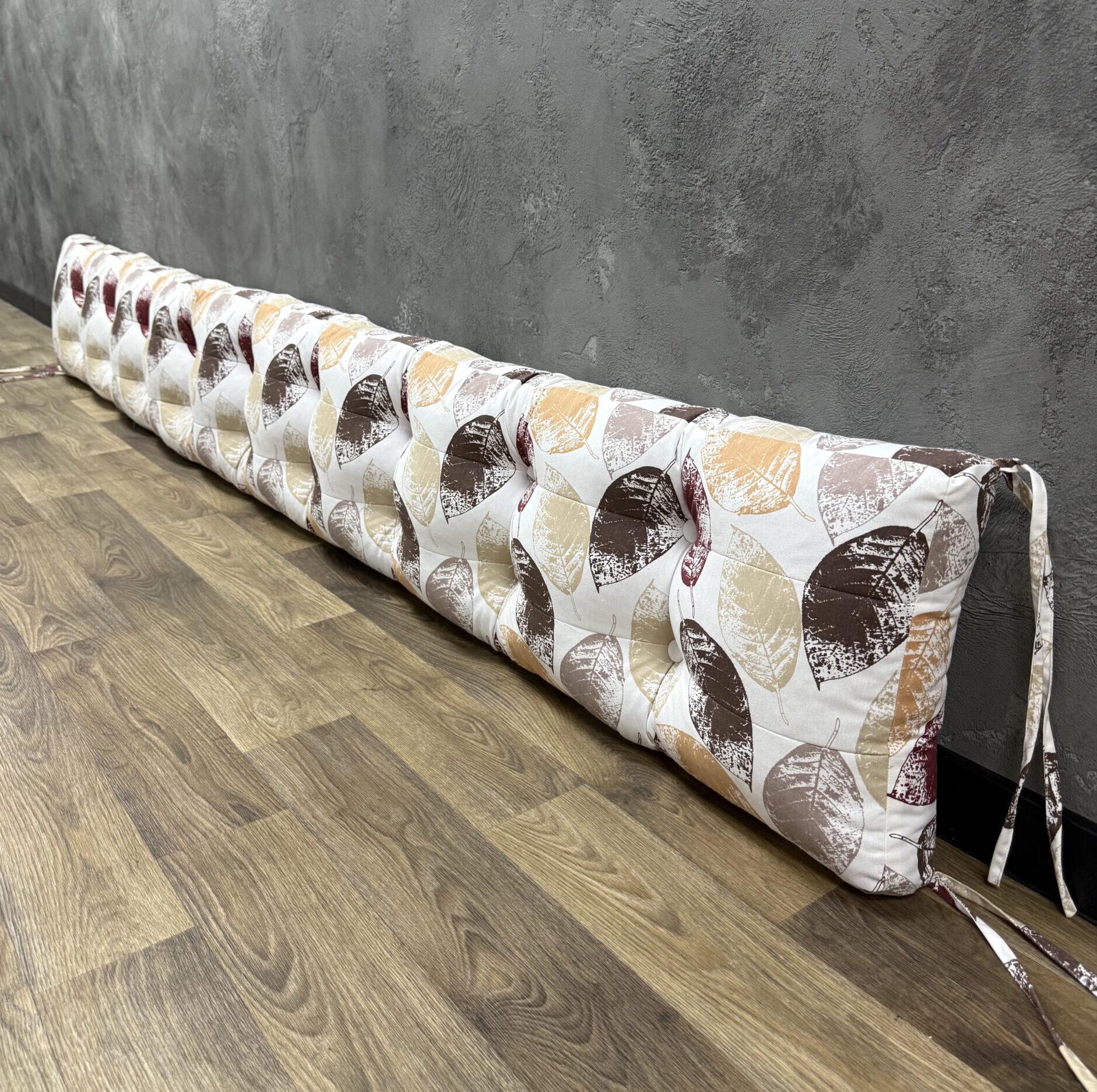 Подушка-спинка Comfort Home Autumn leaves панама 180х45 см