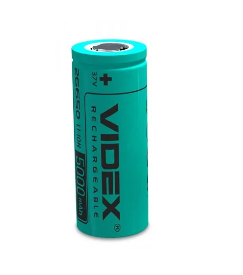 Акумулятор Videx Li-ion 26650 без захисту 5000mAh bulk (2686110677)