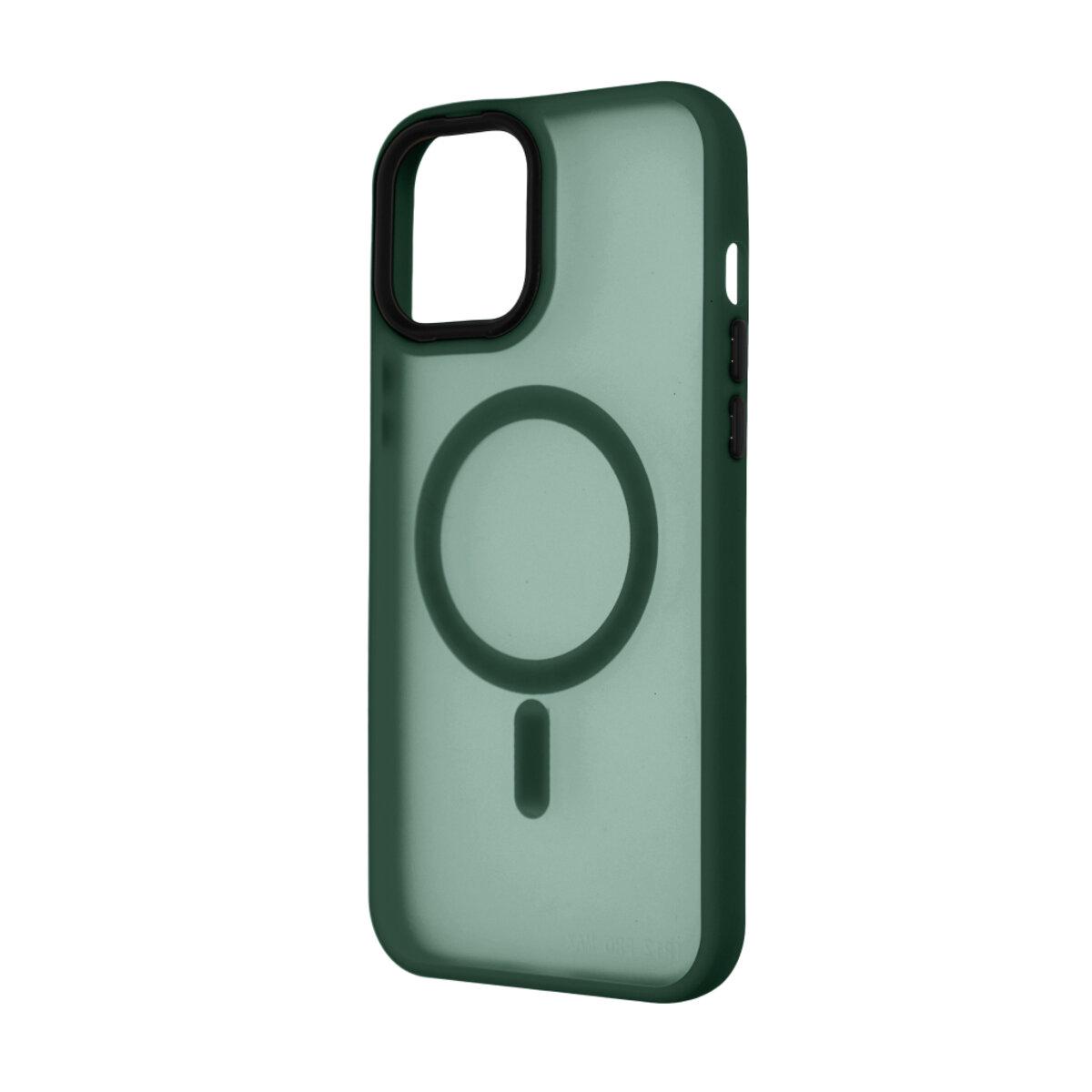 Противоударный чехол для Apple iPhone 11 Pro Max Cosmic Magnetic Color HQ / Green