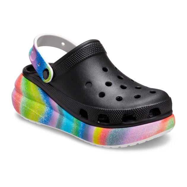 Сабо женские Crocs Classic Crush M5W7 р. 37 24 см Spray/Multi (207521) - фото 1