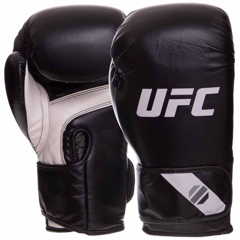 Боксерские перчатки UFC PRO Fitness искусственная кожа 18 oz Черный (UHK-75108)