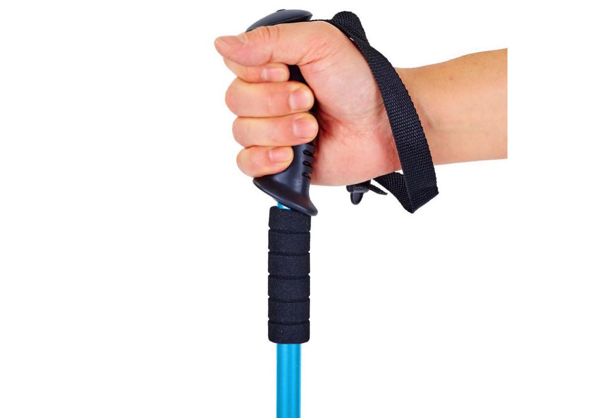Палка для скандинавской ходьбы EasyFit SKY ROAD Голубой (EF-2471-Bl) - фото 4 Палка для скандинавской ходьбы EasyFit SKY ROAD Голубой (EF-2471-Bl) - фото 4