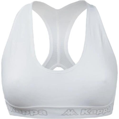 Топ женский Kappa REGGISENO SPORTY ELASTICO LOGATO L/XL Белый (K2150Bianco)