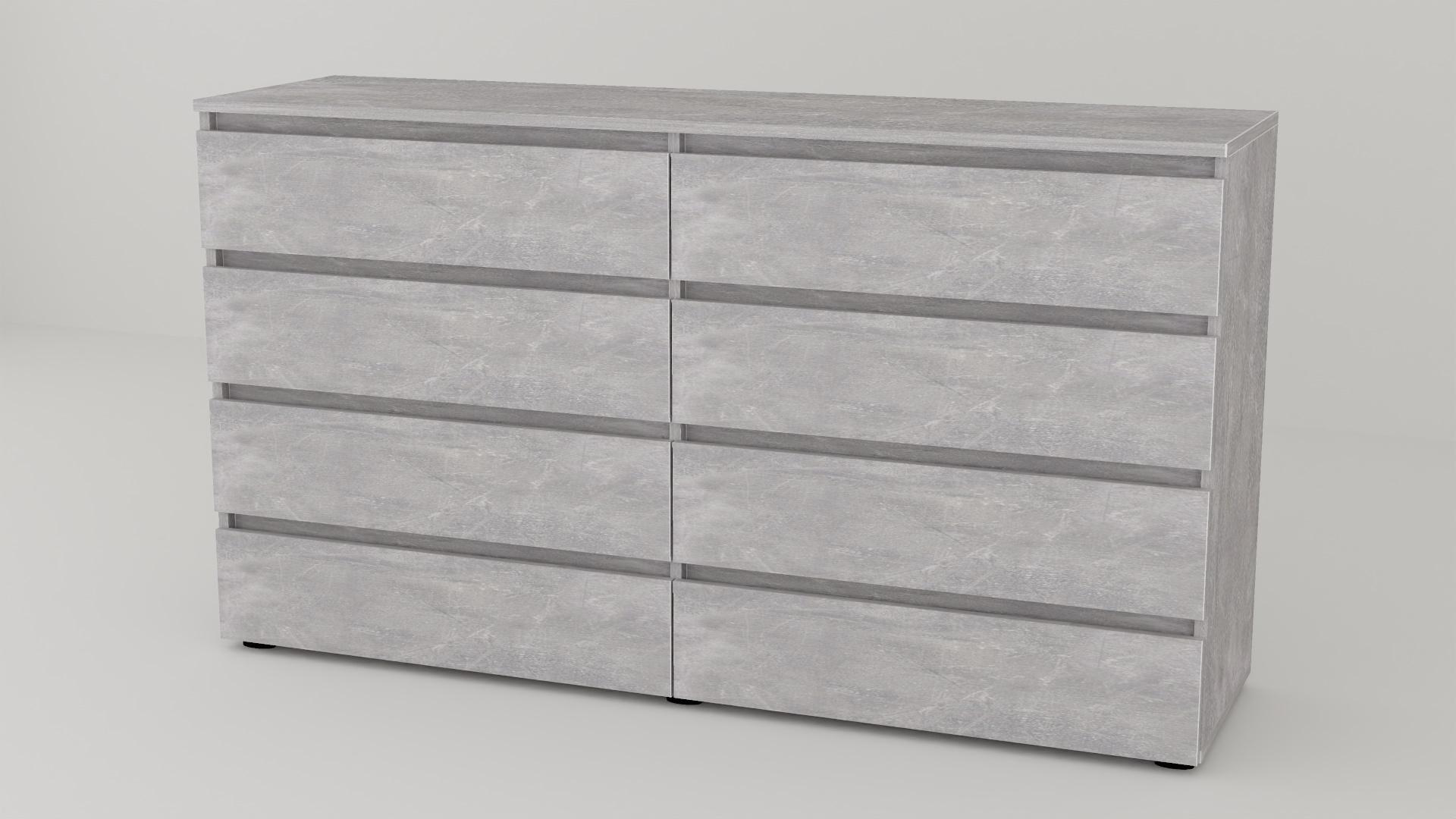 Комод Алекса СН-44/45 160х45х90 см Индастриал