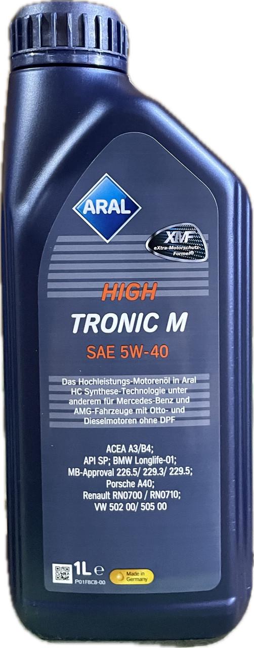 Моторное масло Aral HighTronic M 5W-40 1 л (150B6A)